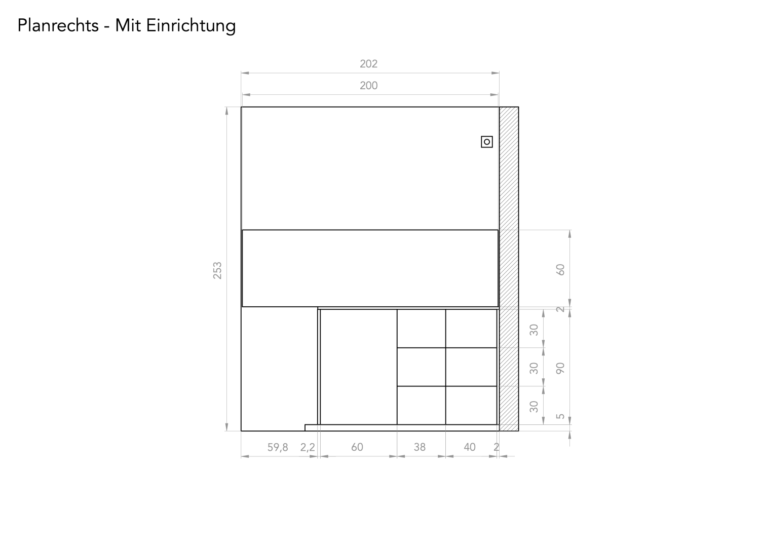 Planrechts - Mit Einrichtung