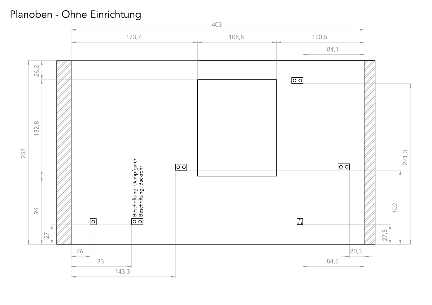 Planoben - Ohne Einrichtung