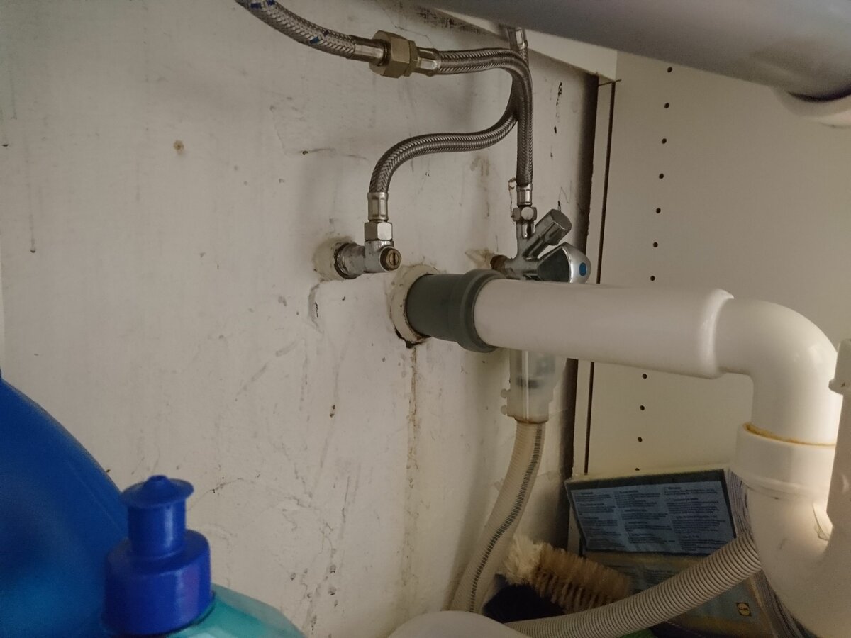 Wasseranschluss + Abfluss verlegen - Wandabstand - | Küchen-Forum