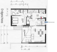 Grundriss mit Abmessung und Strom_Wasser.png