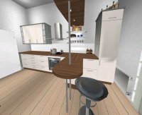 Ansicht Kochzeile und Anbautisch und Fortführung Kochzeile.jpg