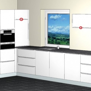 Spülenseite bearbeitet