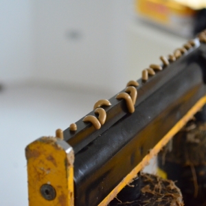 kleine Parkettklebepistole