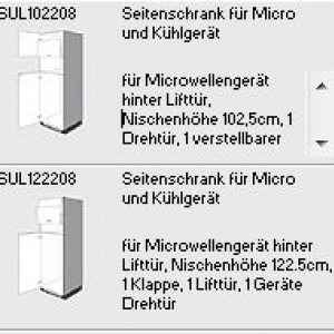 SchrankVorratKlappfachMikrowelle