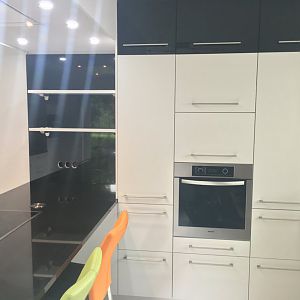 Ballerina Küche mit Nero Assoluto 2