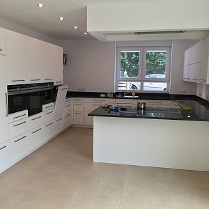 Ballerina Küche mit Novy Deckenlüfter