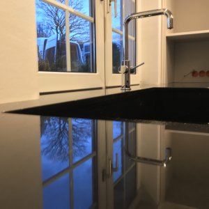 Spülbecken aus Granit