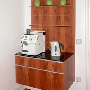 Kaffe, Kaffee !  In Apfel und Glas