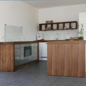 Ikea Abstract weiß und Edelstahl