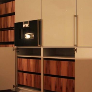 Innenausstattung Hochschrankbereich