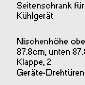 Hochschrank2x88cmNische