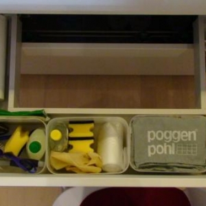 Ulla90er U Schublade unter Spülbecken