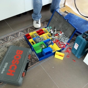 Schraubenkiste sortieren