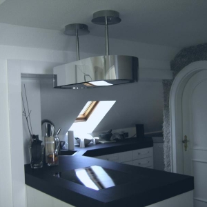 Blick in die Dachschrägen-Nische