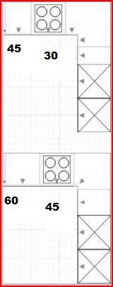 80er Rondell Gegenüberstellung