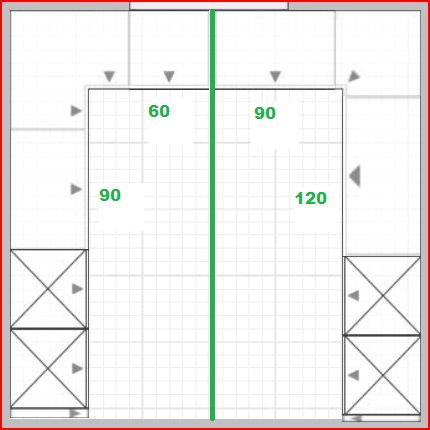 90er Rondell Gegenüberstellung
