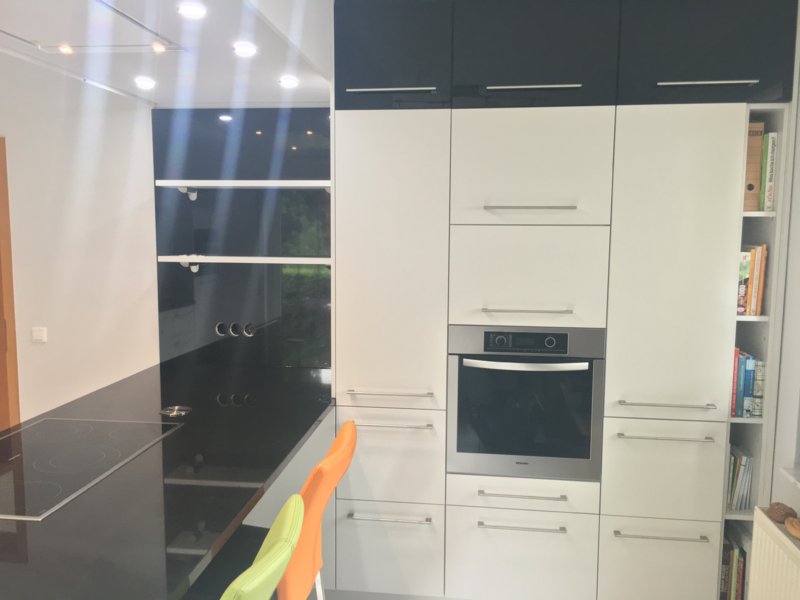 Ballerina Küche mit Nero Assoluto 2