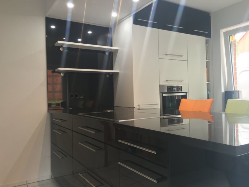 Ballerina Küche mit Nero Assoluto 4