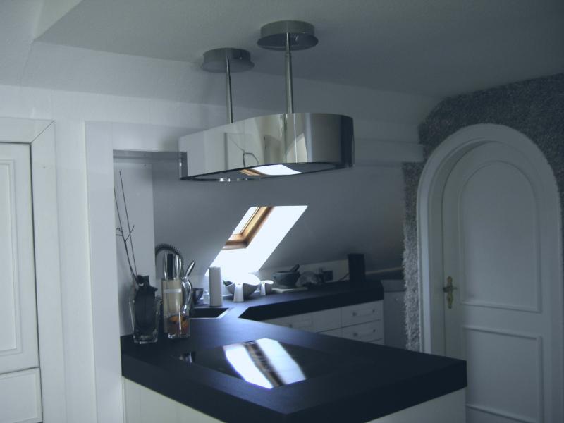 Blick in die Dachschrägen-Nische