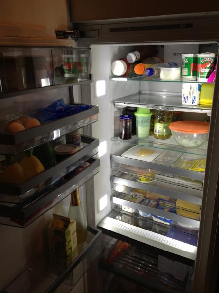 Inhalt Kühlschrank