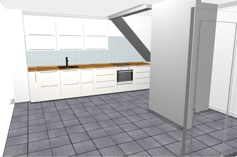 mit Handtuchhalter links....