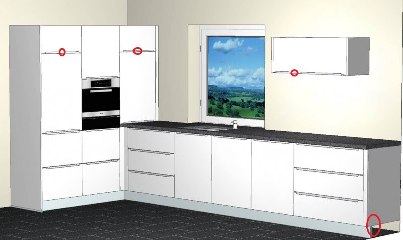 Spülenseite bearbeitet