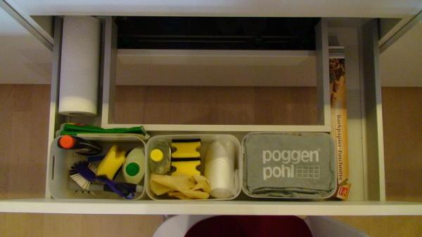 Ulla90er U Schublade unter Spülbecken