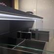 Ballerina Küchen - Hausmesse Küchenmeile 2015 - Grifflose Lösung mit LED-Beleuchtung