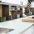 Mit „dakar“ präsentiert LEICHT jetzt eine neue Spielart und exklusive Weiterentwicklung der „Concrete“: Beton in Weiß. (Foto: LEICHT)