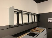 Valcucine Küchen - Oberschrank aus Aluminium 270cm lang