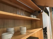 Team7 auf der Living Kitchen 2019 in Köln - Blum Beschläge in Lifttüren